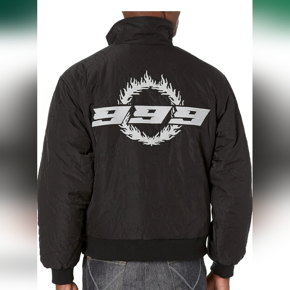 Juice WRLD Custom Quilted Jacket Black Small 999 NWT Rapper Music juicewrld999